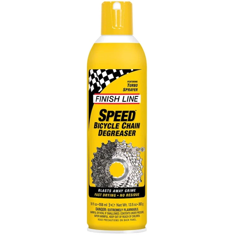 Finish Line Speed Clean Degreaser 18oz Aerosol Can | Cleaning Agents - Image 2