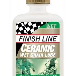 Finish Line Ceramic Wet Lube 2oz Sqz Btl | Chain Lubricants