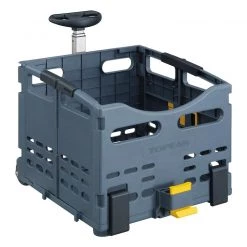 Topeak Trolley Tote MTX Rear Folding Basket Bicycle Cargo Carrier Collapsable | Baskets