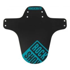 RockShox MTB Fender Black Short Zip Tie With Teal Print 2022 | Mudguards