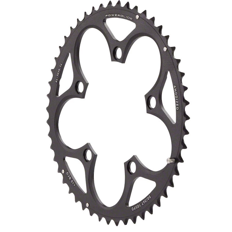 SRAM Chain Ring Road 50t 110 A V4 Aluminum 4mm Black 2022 | Rings - Image 2