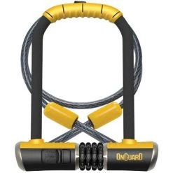 OnGuard Bulldog 8012C Std Combo W/4`x10mm Cable 8012C 13mm 5x9`/12.7x22.86cm | U Locks