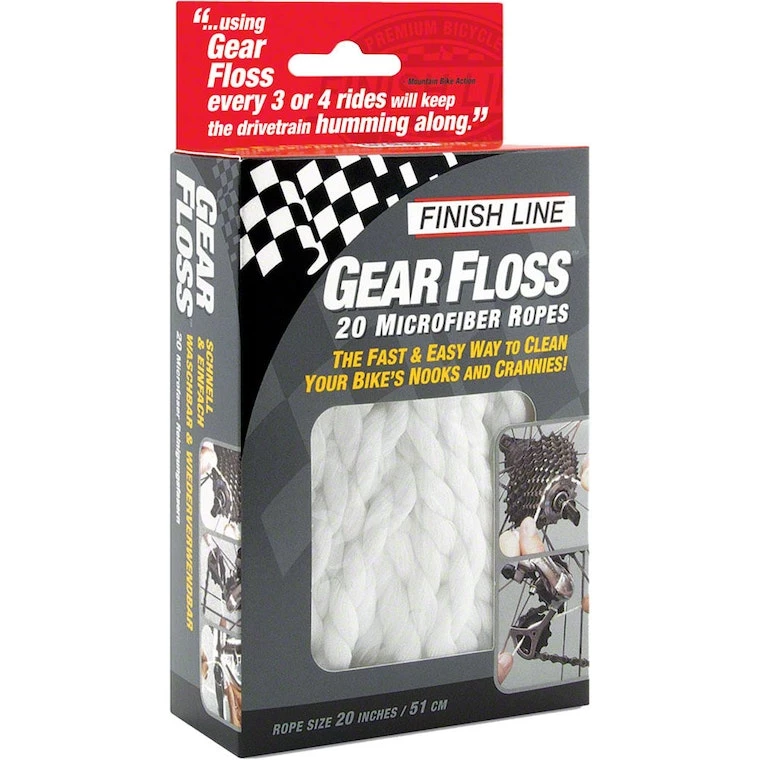 Finish Line Gear Floss (20 Ropes Per Clam) | Brushes - Image 2