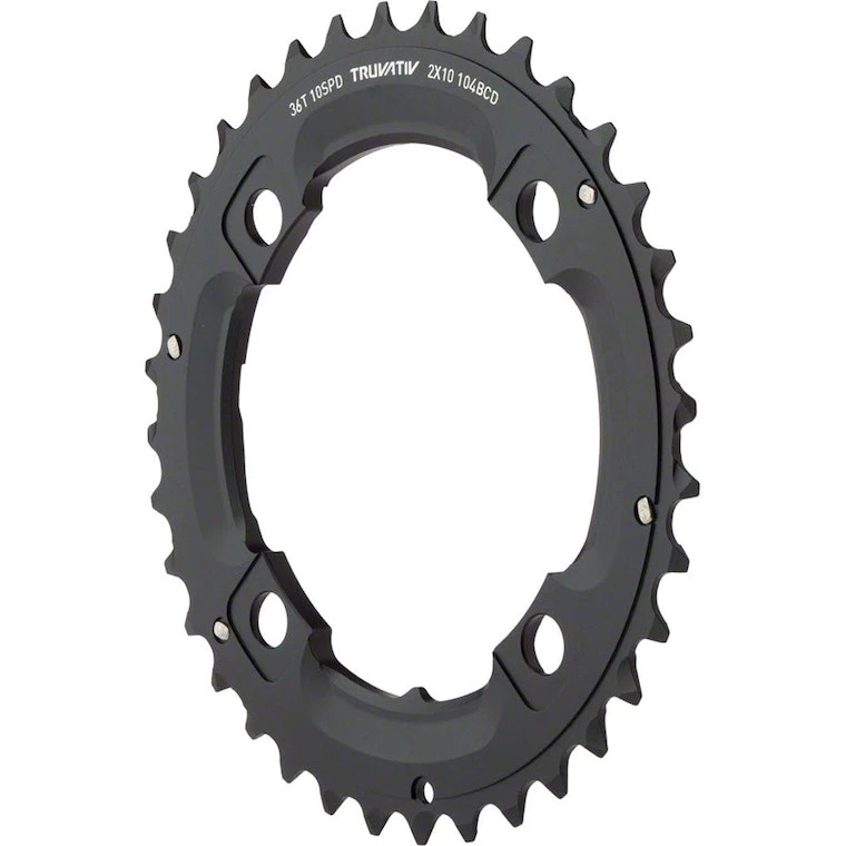 SRAM Chain Ring Mtb 36t 104 S1 49 Chainline Al5 2x10 No Pin 2022 | Rings - Image 7