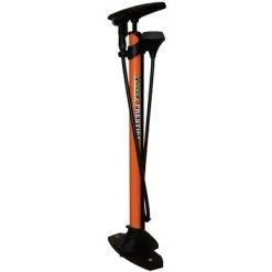 Pedros Pedro's Floor Pump Prestige Mechanic, Orange Bicycle Air Pump 160PSI Max | Floor Pumps