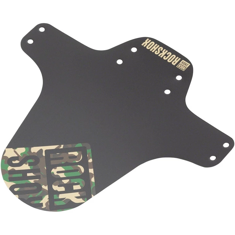 RockShox MTB Fender Black Short Zip Tie With Green Camouflage Print 2022 | Mudguards - Image 3