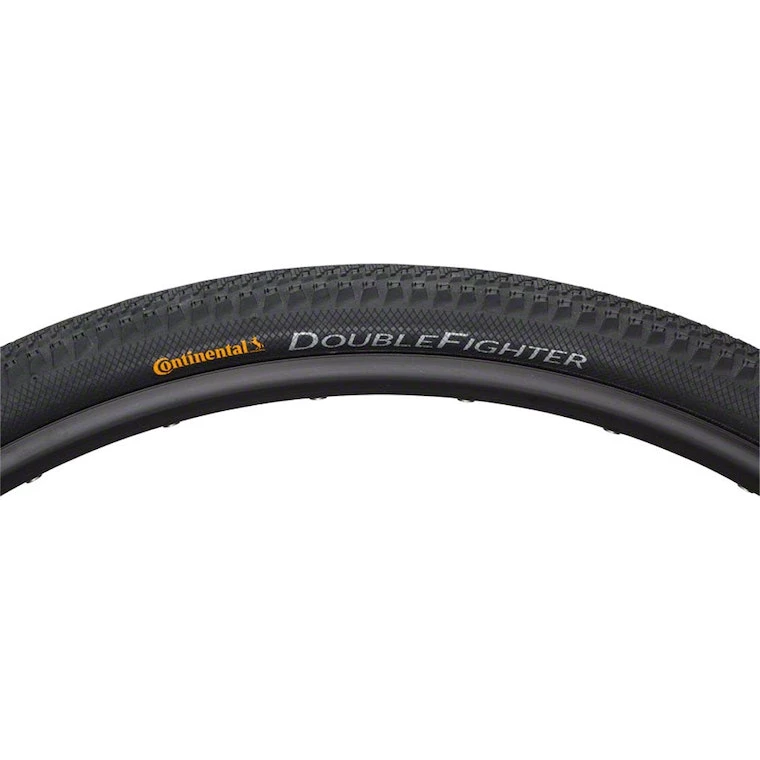 Pack Of 2 Continental Double Fighter III Tire 700 X 35 Clincher Wire Black 2017 | Tires - Image 2
