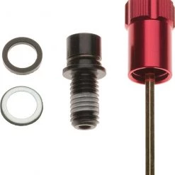 RockShox Fork Rebound Damper Knob Kit (Includes Adjuster Knob & Bolt) Red Short 26" Reba (2009 2011), Revelation 2009/Tora/Recon (2011 2012)/Sektor (2011 2012) 2022 | Other