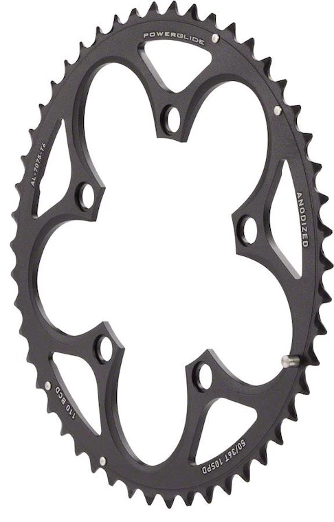 SRAM Chain Ring Road 50t 110 A V4 Aluminum 4mm Black 2022 | Rings - Image 4