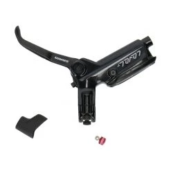 SRAM Disc Brake Lever Assembly Aluminum Lever (Assembled, No Hose, Includes Barb & Olive) Version 2 Gloss Black Level T 2022 | Brake Levers