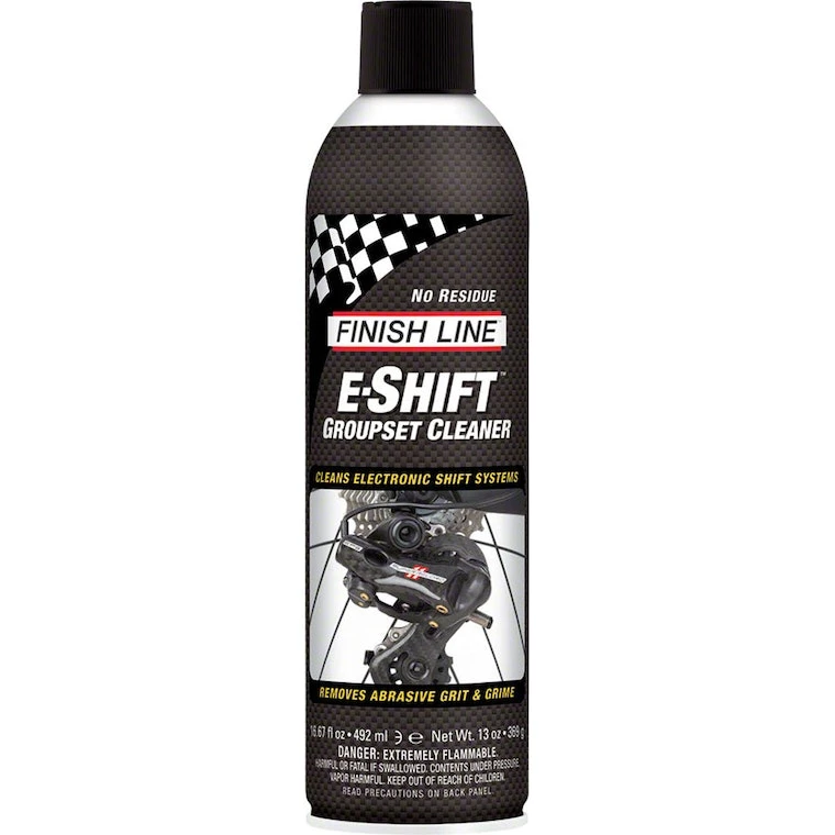 Finish Line E-Shift Groupset Cleaner 16oz Aerosol Can | Cleaning Agents - Image 2