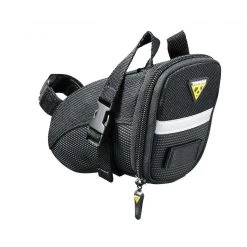 Topeak Aero Wedge Seat Bag - Strap-on Small, Black | Saddle Bags