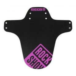 RockShox MTB Fender Black Short Zip Tie With Fuschia Print 2022 | Mudguards
