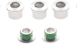 SRAM Chainring Bolt Kit 5x3 M8.5x7 / M8.5x5 Aluminum Silver / M8 Steel Silver Qty 5 2022 | Bolts