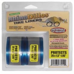 Clean Motion Rhinodillos Tire Liner: 20 X 1.5-1.95, Pair Bicycle Tube Flat Protection 2019 | Tube Sealant