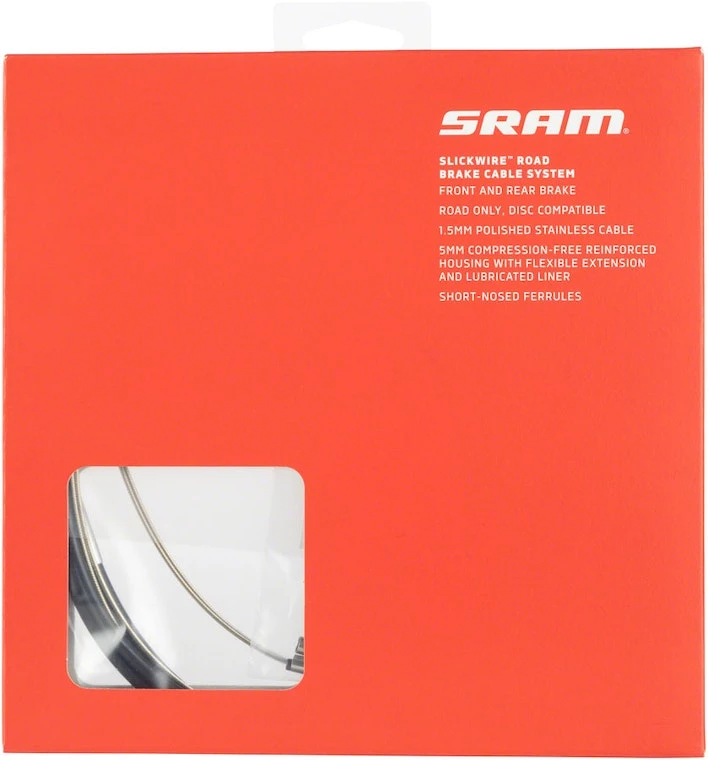 SRAM SlickWire Road Brake Cable Kit Black 5mm 2022 | Brake Cables - Image 7