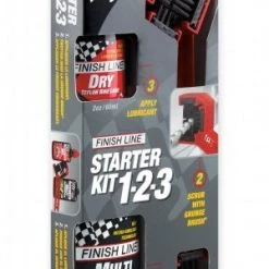 Finish Line Kit 1-2-3 Grunge Brush 4oz Deg/2oz Lube | Cleaning Kits