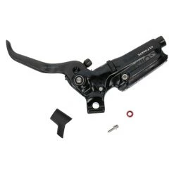 SRAM Disc Brake Lever Assembly Carbon Lever (Assembled, No Hose, Includes Barb & Olive) Version 2 Black Ano Guide Ultimate 2022 | Brake Levers