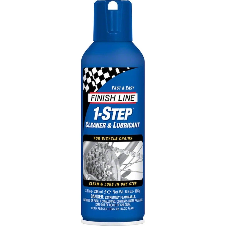 Finish Line 1-Step Cleaner & Lubricant 8oz Aerosol | Chain Lubricants - Image 2