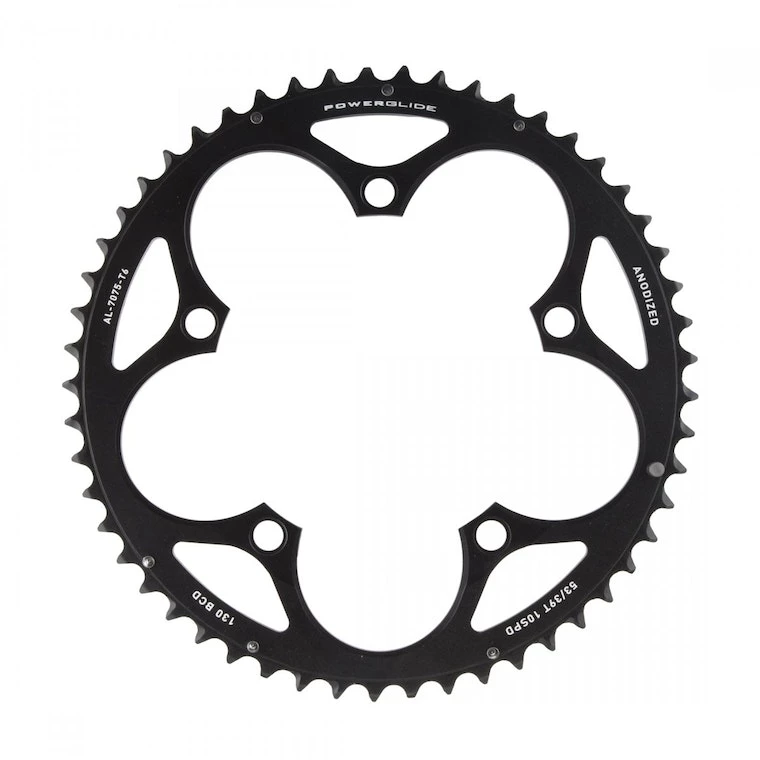 SRAM Chain Ring Road 53t 130 V4 Aluminum 4mm Black 2022 | Rings - Image 5