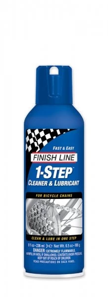Finish Line 1-Step Cleaner & Lubricant 8oz Aerosol | Chain Lubricants