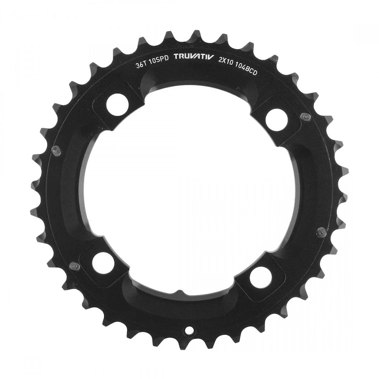SRAM Chain Ring Mtb 36t 104 S1 49 Chainline Al5 2x10 No Pin 2022 | Rings - Image 4