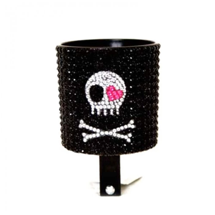 Cruiser Candy Bling Skulls Drink Holder | Bottle Cages