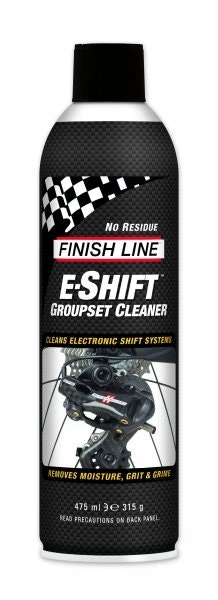 Finish Line E-Shift Groupset Cleaner 16oz Aerosol Can | Cleaning Agents