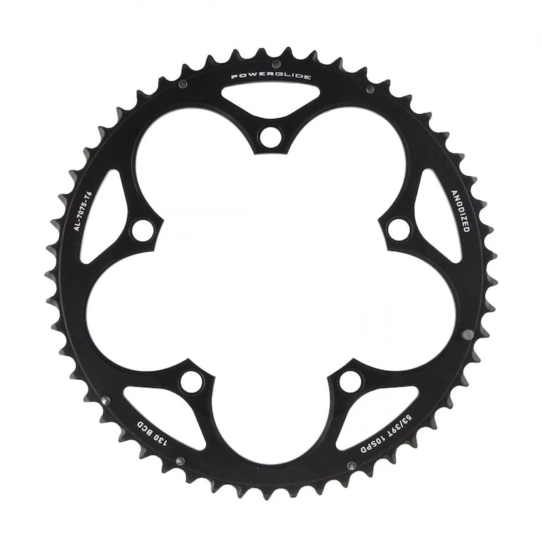 SRAM Chain Ring Road 53t 130 V4 Aluminum 4mm Black 2022 | Rings - Image 6