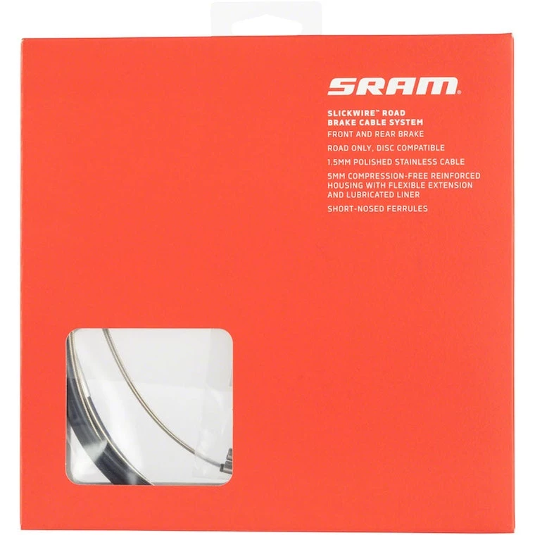 SRAM SlickWire Road Brake Cable Kit Black 5mm 2022 | Brake Cables - Image 8