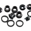 SRAM Chainring Bolt Kit 4x1 M8.5x7 / M8.5x5 Steel Black / 2mm Spacers Qty 4 2022 | Bolts