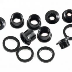 SRAM Chainring Bolt Kit 4x1 M8.5x7 / M8.5x5 Steel Black / 2mm Spacers Qty 4 2022 | Bolts