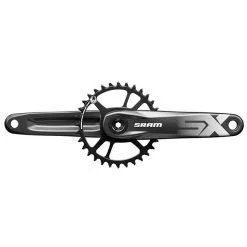 SRAM Crankset SX Eagle DUB 12s X-SYNC 2 Steel Chainring A1 2022 | Cranksets