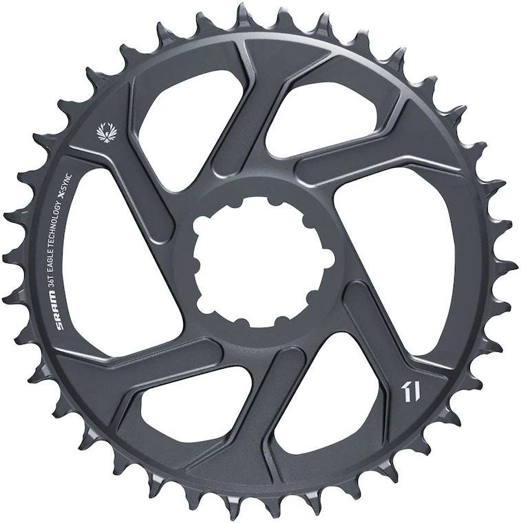 SRAM Chain Ring X-SYNC 2 SL Direct Mount 3mm Offset Boost Eagle Lunar Grey 2022 | Rings - Image 5