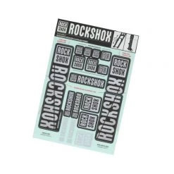 RockShox FORK DECAL KIT - 35mm DUAL CROWN POLAR GREY MY18 -BOXXER/DOMAIN DUAL CROWN 2022 | Frameskins