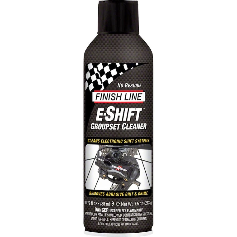 Finish Line E-Shift Groupset Cleaner 9oz Aerosol Can | Cleaning Agents - Image 2