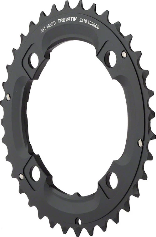 SRAM Chain Ring Mtb 36t 104 S1 49 Chainline Al5 2x10 No Pin 2022 | Rings - Image 6