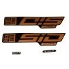 RockShox Fork Decal Kit Sid Ultimate 27/29 Matte Copper Foil For High Gloss Black (2021) 2022 | Frameskins