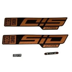 RockShox Fork Decal Kit Sid Ultimate 27/29 Matte Copper Foil For High Gloss Black (2021) 2022 | Frameskins