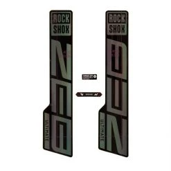 RockShox Fork Decal Kit Zeb Ultimate 27/29 Gloss Rainbow Foil For High Gloss Black (2021) 2022 | Frameskins