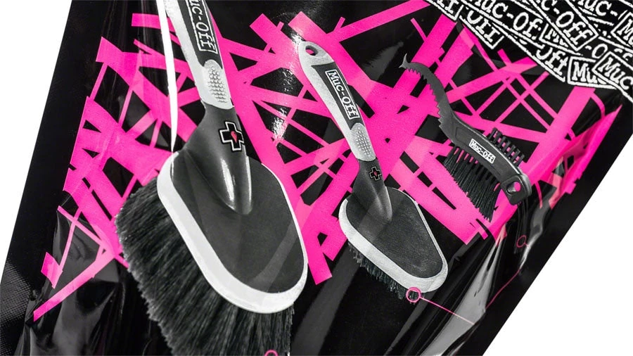 Muc-Off 3 Piece Brush Set | Brushes - Image 3