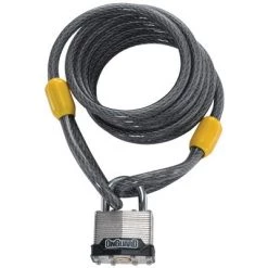 OnGuard Doberman Padlock & Cable | Cable Locks