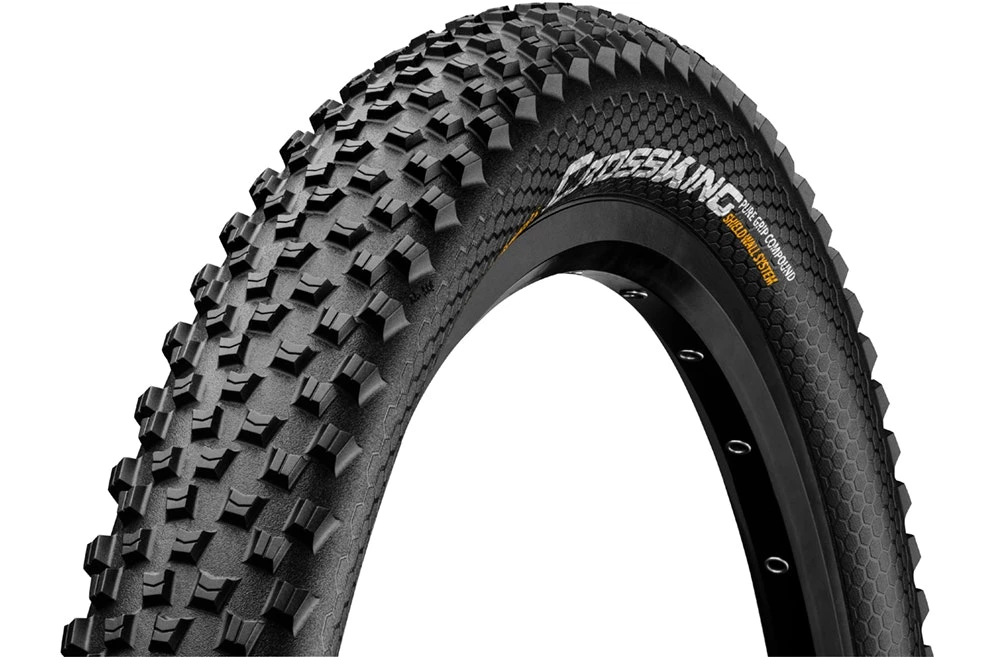 Pack Of 2 Continental Cross King Tire 29 X 2.2 Clincher Wire Black Road Bike 2022 | Tires