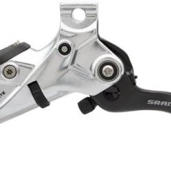 SRAM Disc Brake Lever Assembly Carbon Lever (Assembled, No Hose, Includes Barb & Olive) Polar Grey Ano G2 Ult (A2) 2022 | Brake Levers