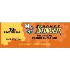 Honey Stinger 10g Protein Bar Peanut Butta Box Of 15 Meal Replacement Bar 2017 | Bars