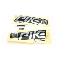 RockShox Fork Decal Kit Pike Ultimate 27/29 Gloss Polar Foil For High Gloss Black (2021) 2022 | Frameskins