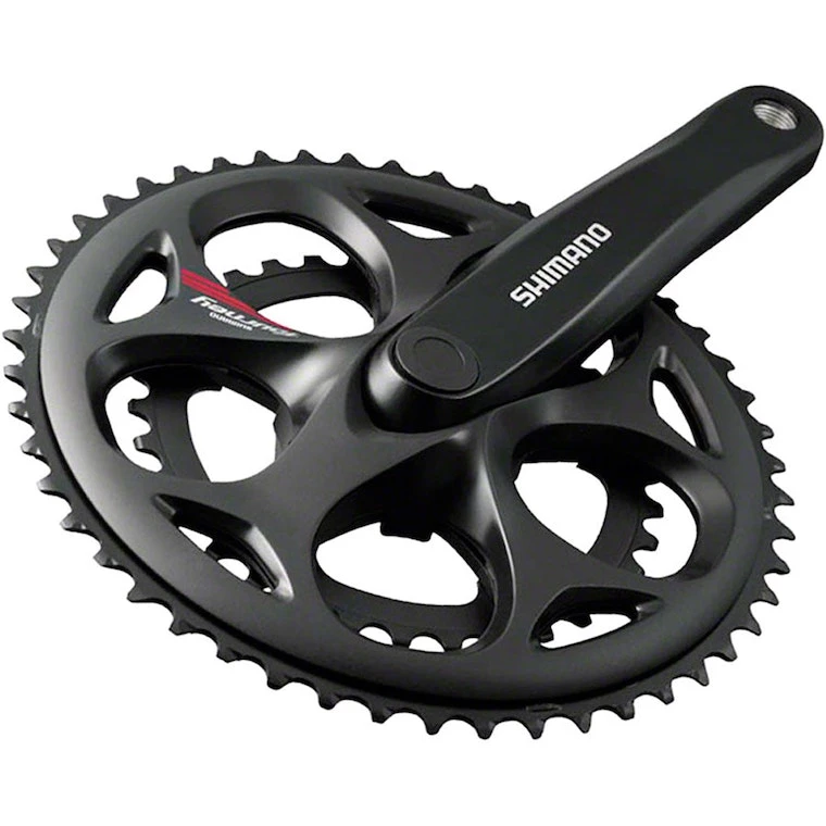 Shimano Tourney FC-A070 Crankset | 170mm | 7/8-Speed | 50/34t | Riveted 2017 | Cranksets - Image 2