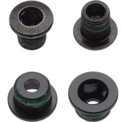 SRAM Chainring Bolt Kit 4x2 M10 Aluminum / M8 Steel Black Qty 4 2022 | Bolts