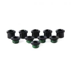 SRAM CHAINRING BOLT KIT 5x2 M8.5X7 / M8.5X5 ALUMINUM BLACK QTY 5 2022 | Bolts