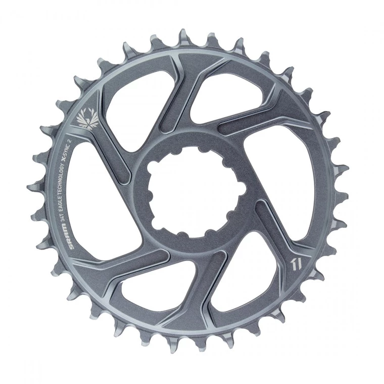 SRAM Chain Ring X-SYNC 2 Direct Mount 3mm Offset Boost Eagle Polar Grey 2022 | Rings - Image 7